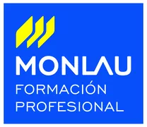 Logo MONLAU f. Profesional azul CMYK